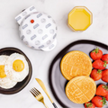 Star Wars Mini Waffle Maker – Death Star 4-Inch Non-Stick Waffle Iron UNCANNY BRANDS