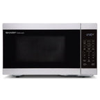 SHARP SMC1162KSC 1.1 cu. ft. Countertop Microwave on a pure white background.