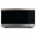 Front, centered view of the SHARP SMC1664KSC Countertop Microwave Oven in stainless steel against a white background.