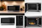 Sharp Carousel Microwave – Sharp SMC1174KSC Countertop Microwave Oven with Inverter Technology, 1.1 Cu. Ft. 1100W Stainless Steel SHARP Canada