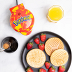 Pokemon Mini Waffle Maker – Pikachu 4-Inch Non-Stick Waffle Baker UNCANNY BRANDS