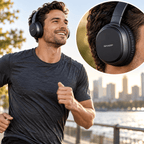 Sharp + HP-60 + Wireless + Over-Ear Headphones + Bluetooth SHARP Canada